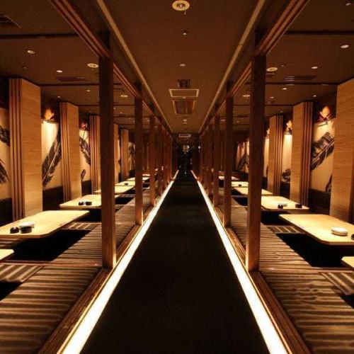 The banquet hall can accommodate up to 60 people.