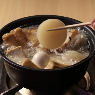 おでん６種盛り合わせ