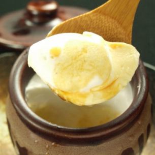 復活！お店で手作り　壺プリン