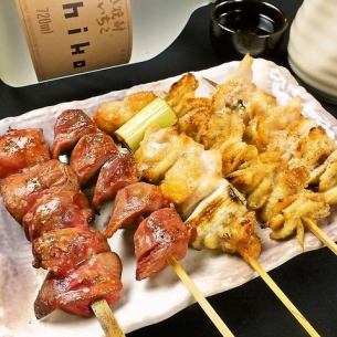 おまかせ 焼き鶏五本盛