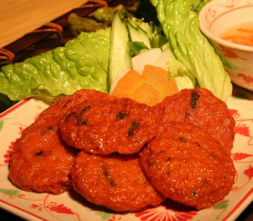 Spicy fish cake