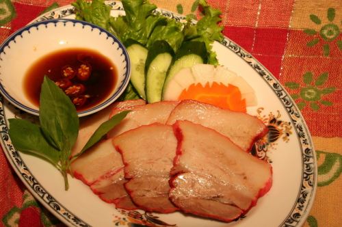 Grilled pork chashu