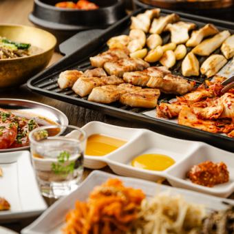 [Still time! 500 yen discount per person] 90 minutes of all-you-can-drink with draft beer included, Bukcheon's 2 major specialties course