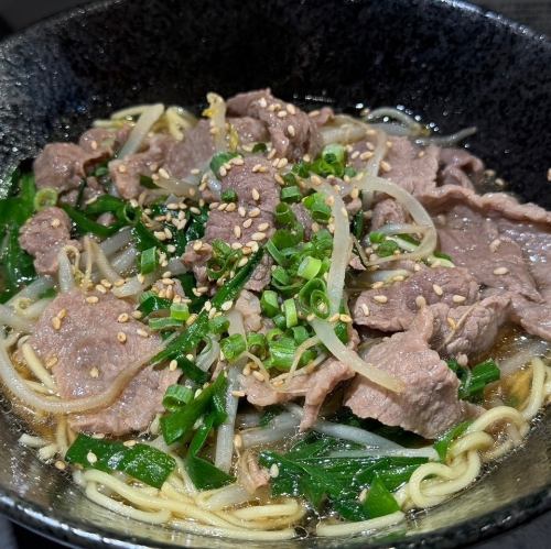 焼肉ラーメン