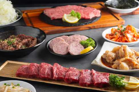 上質なあか牛、和王黒毛和牛などブランド肉を含むお肉を贅沢に◎