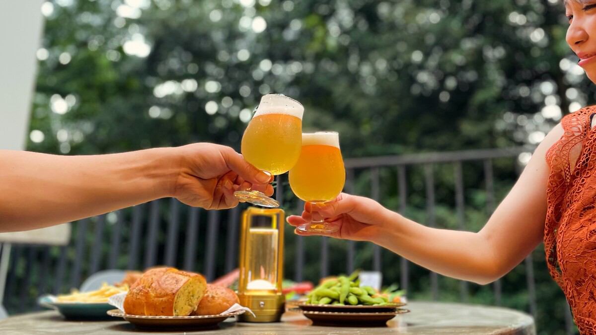 A new beer garden has opened in Kichijoji! Feel the breeze during the hot summer!