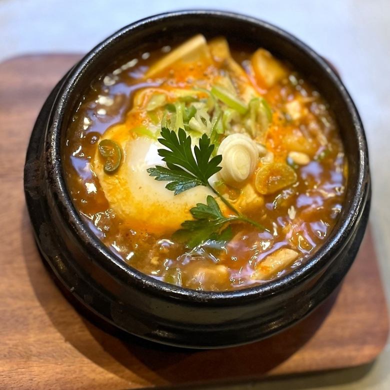 Sundubu soup