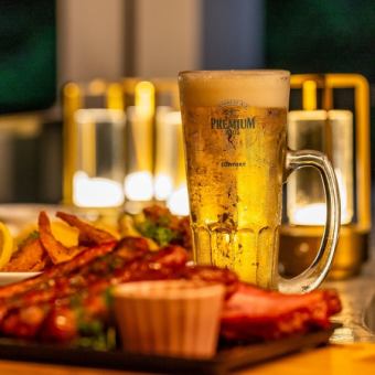 ◎ＰＲＥＭＩＵＭ ＧＡＲＤＥＮ コース【前菜盛り・FRIEDコンボ・鉄板ステーキ】 全13品 4,000円