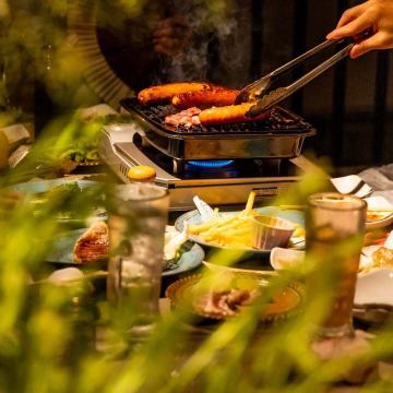 【　井の頭公園が一望