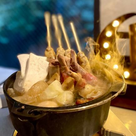 ◎冬季限定「HONOO」肉關東煮火鍋、牛舌肉丸、排骨關東煮等7道菜品共3,500日元