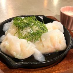 海老餃子 "香草＆レモンバターソース"