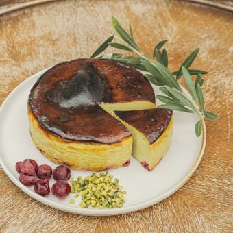 winter / seasonal Basque cheesecake set