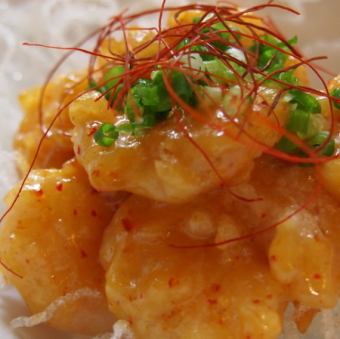 Stir-fried Plump Shrimp with Spicy Mayonnaise