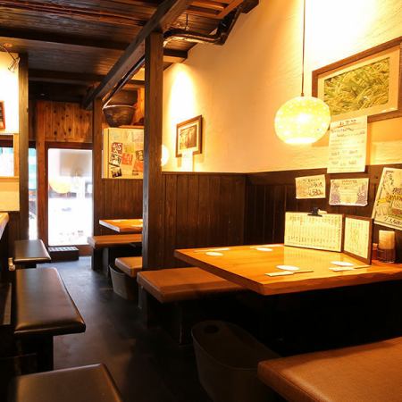 从JR福岛站步行3分钟，从JR东西线新福岛站步行1分钟，从阪神福岛站步行2分钟！请在平静的日本氛围中，使用来自全国各地的时令食材品尝精美的菜肴和当地清酒。