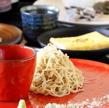 北海道小麦と北竜産蕎麦、道産酒をメインにお楽しみいただけるようご提案いたします