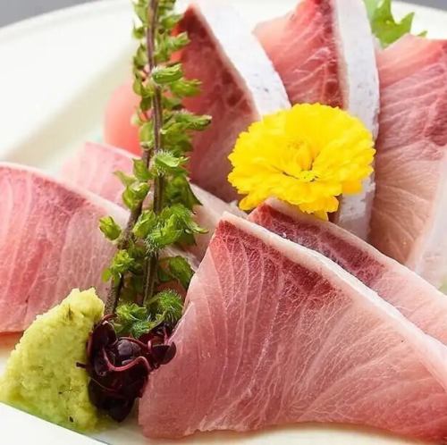 Yellowtail sashimi