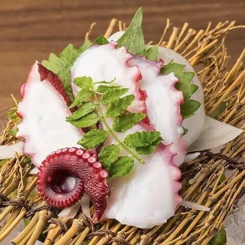 North Sea Octopus Sashimi