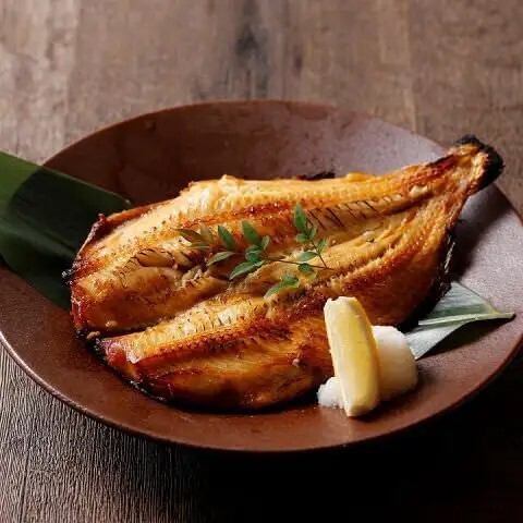 Grilled Hokkaido Atka mackerel fillet