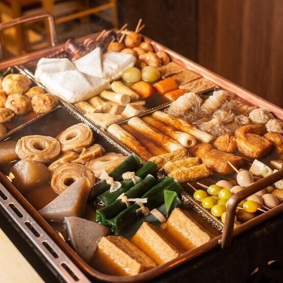 ご当地グルメとして注目を浴びている”金沢おでん”や築地直送の新鮮なマグロが食べ放題！