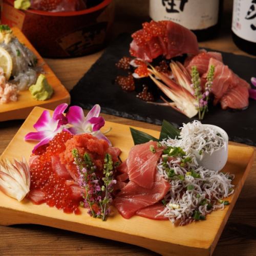 【豪華コース】『サーロインやいくら寿司など高級食材含＋全160種食べ飲み放題』【7000円→6000円】