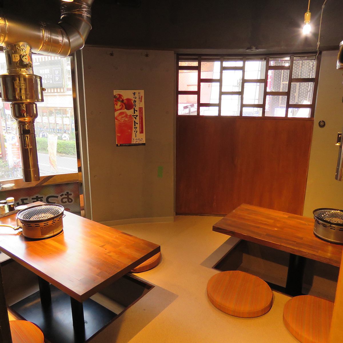 Perfect for groups ◎ Raised seating is also available ♪