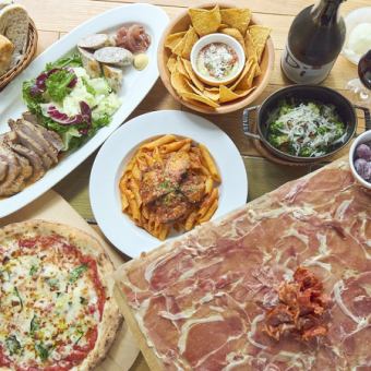 【非常滿足】5,000日圓(含稅)套餐♪包含7道菜和無限暢飲