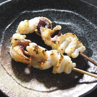 ゲソ塩焼　一本