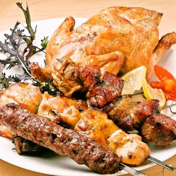 [Additional options OK according to your budget!] Example) Assorted kebabs (meat dishes, reservation required 2 days in advance)