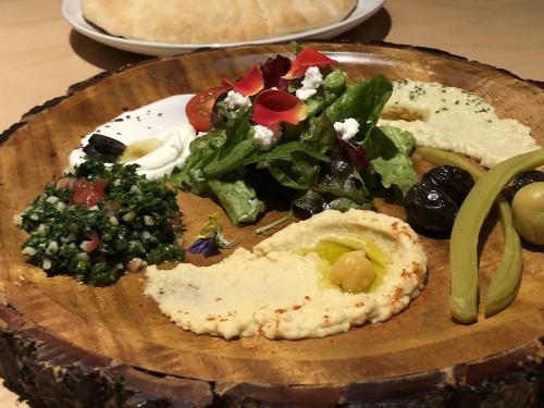 Middle East Meze (appetizer) plate
