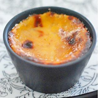 Browned pudding
