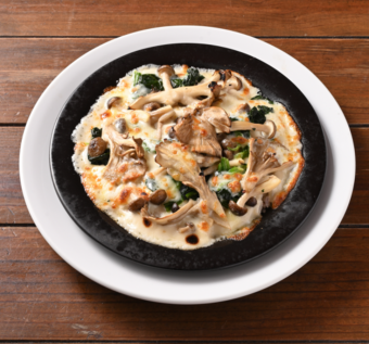 きのこの焼きチーズドリア