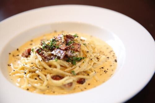 Pancetta and Black Pepper Carbonara