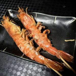 エビ串焼き