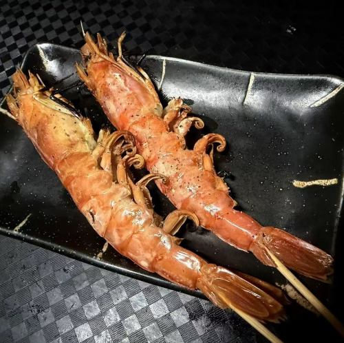 エビ串焼き