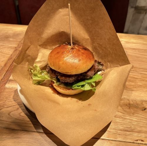 ハンバーガーもオススメ！