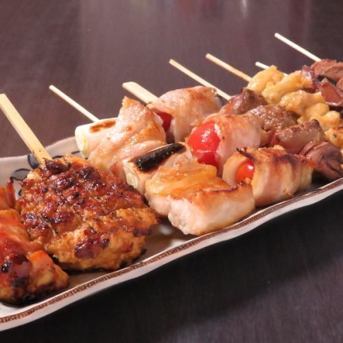 [Great value for money] We offer a wide variety of yakitori dishes, from the classics to the more unusual!