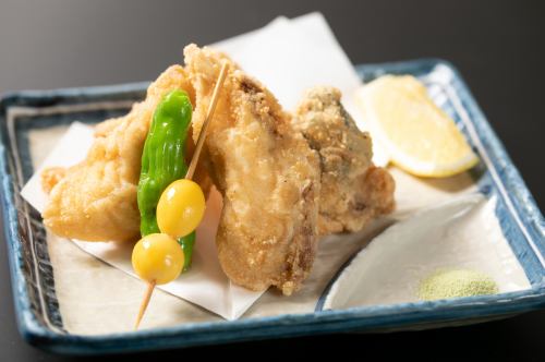 [Our signature dish] Deep-fried tiger pufferfish