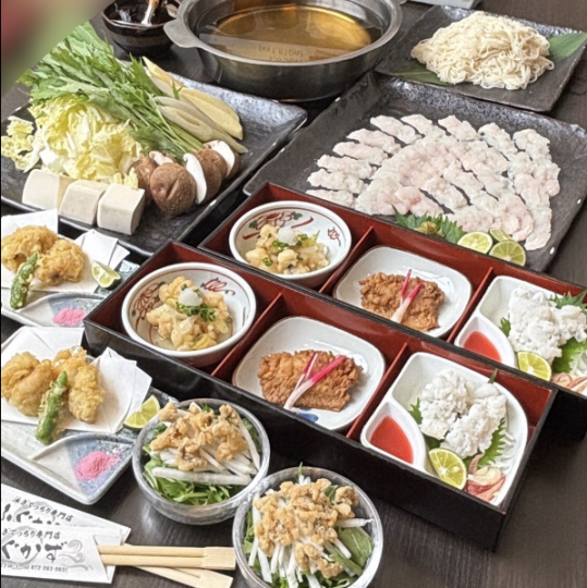 【夏季限定】鱧　雅コース　6品4500円（税込）+1500円で飲み放題可★NET予約限定価格★
