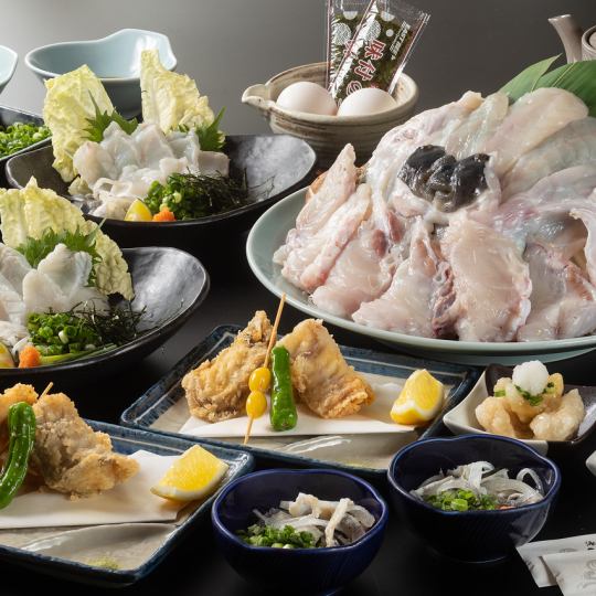 【9/16～受付開始】27周年感謝祭29％(ふぐ％）OFF!◆贅沢コース【全7品8470円→6014円（税込）】