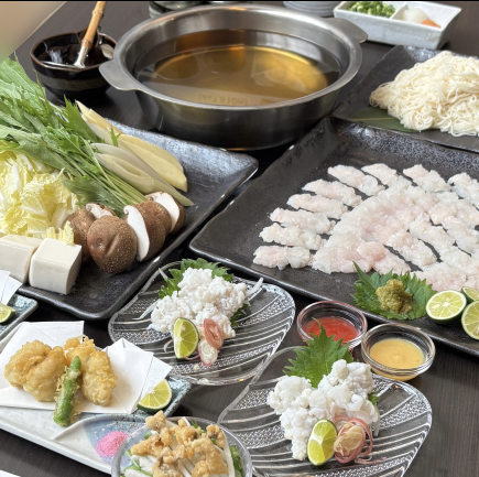 [Seasonal Offer] Enjoy the summer delicacy, conger eel, with our "Miyabi Course" for ¥4,500 (tax included), 6 dishes in total. ☆Online reservation only price☆