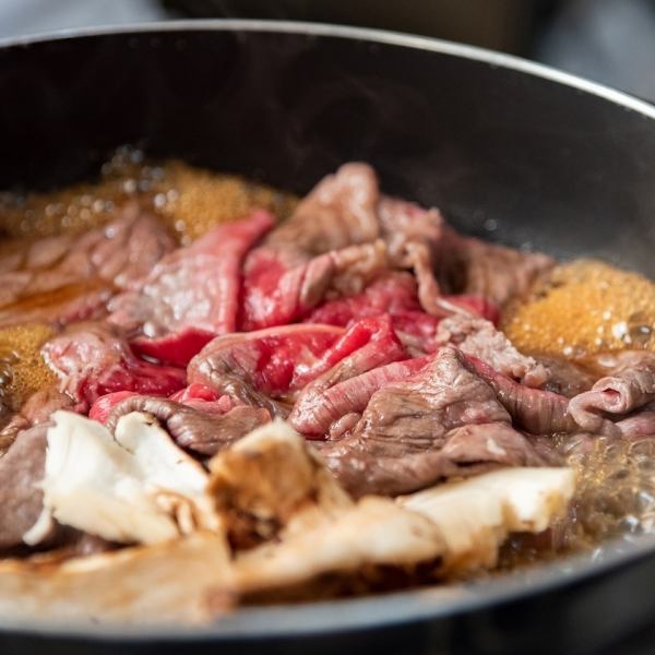 Must see!! Japanese Black Beef Sukiyaki Course (72 dishes in total) 5,980 yen