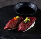 桜肉とポン酢の肉寿司 1貫