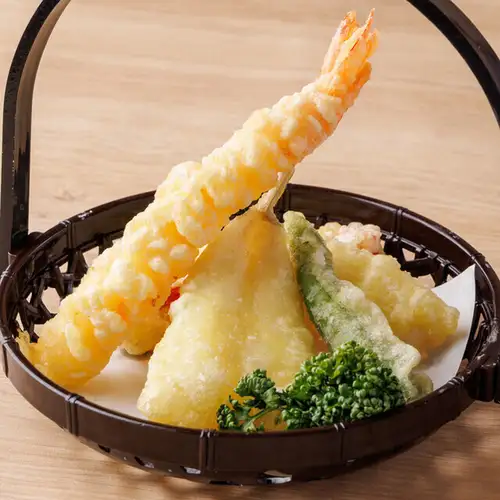 天麩羅五点盛り<おまかせ>