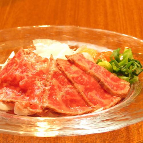 Hiroshima beef tataki