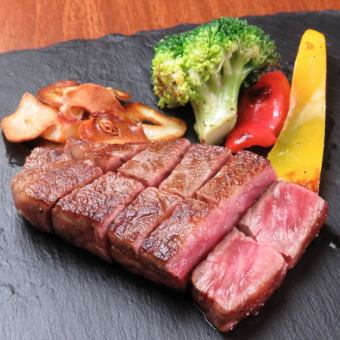 [Anniversary]《Lunch limited course》Hiroshima beef sirloin steak lunch course [6 dishes in total] 4,500 yen