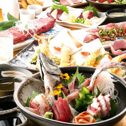(ニ)【3時間飲み放題付】旬と名物を味わう名古屋ごちそうづくし宴会コース【6000円→5000円】