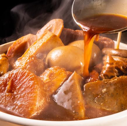 （え）【3時間飲み放題付】炭火焼き鳥付き名古屋おでん食べ放題コース【5000円→4000円】