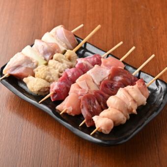焼き鳥盛り合わせ（5本）