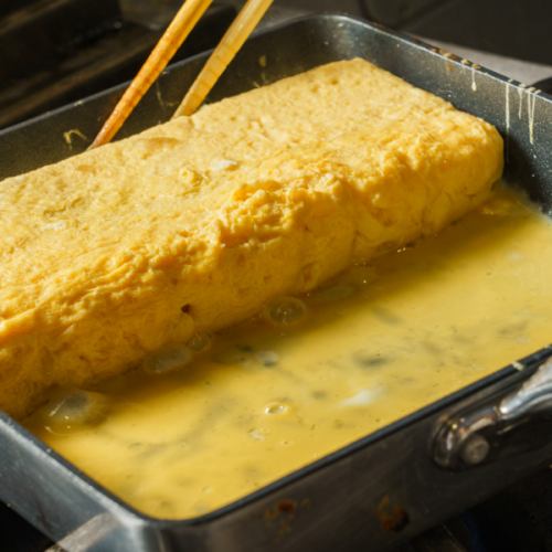 We also recommend the dashimaki tamago, which is baked in-house!