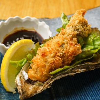 Fried oysters from Akkeshi oysters “Maruemon” (1 piece)